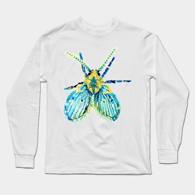 Drain Fly Long Sleeve T-Shirt by RaLiz